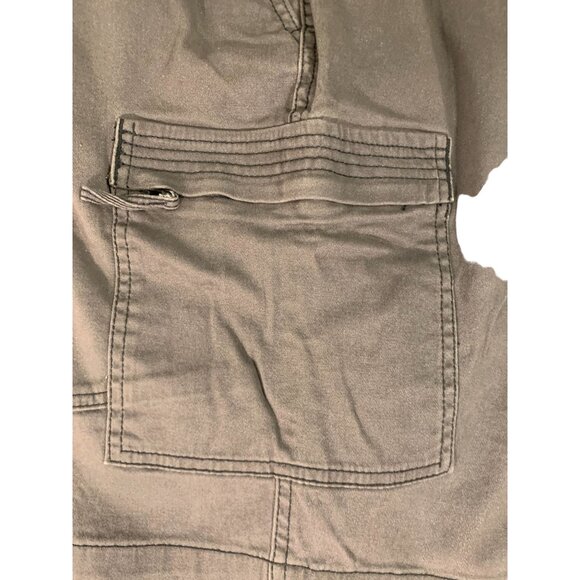 Iron Co. Mens Black Cargo Shorts 36 - Cotton & Spandex - Made In Bangladesh - Po - Picture 10 of 15